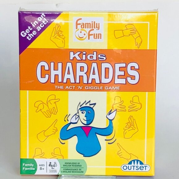 New Sealed - Kids Charades Classic Party Act and Giggle Game  For Age 8+ - Picture 7 of 11
